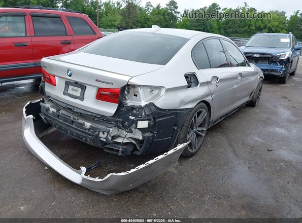 WBAJS7C09LCD52600 2020 BMW 5 SERIES Silver Rear right