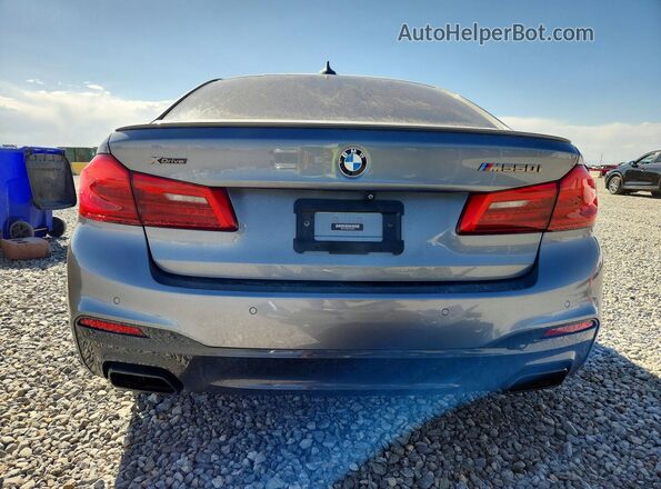 WBAJS7C0XLCD19024 2020 BMW M5 Gray Widok z tyłu