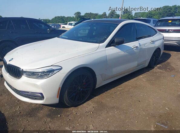 WBAJV6C57JBJ99177 2018 BMW 6 SERIES White Vista tres cuartos delantera izquierda