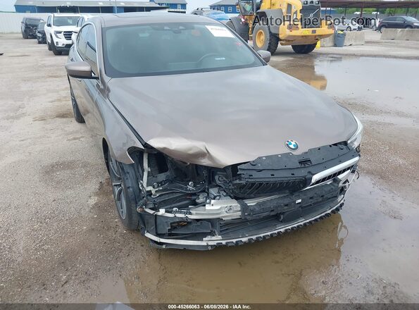 WBAJV6C59JBC99557 2018 BMW 6 SERIES Brown Widok z przodu