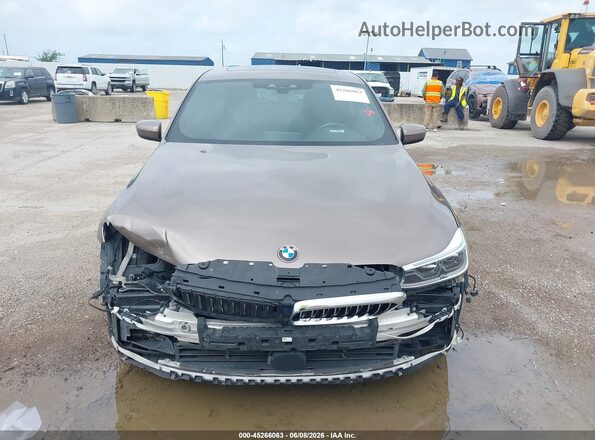 WBAJV6C59JBC99557 2018 BMW 6 SERIES Brown Widok zestawu wskaźników