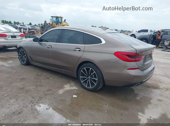 WBAJV6C59JBC99557 2018 BMW 6 SERIES Brown Tył lewy