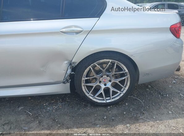 WBAKN9C57GD962074 2016 BMW 5 SERIES Silver Vista frontal