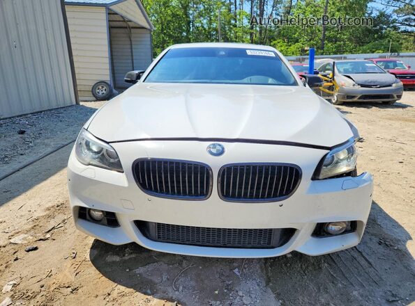 WBAKP9C53GD980596 2016 BMW 5 SERIES White Դիմացի տեսք