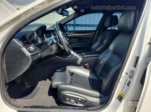 WBAKP9C54GG587673 2016 BMW 5 SERIES White Vista interior delantera