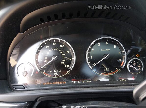 WBAKP9C56GG587674 2016 BMW 5 SERIES Gray უკანა სავარძლების ხედი