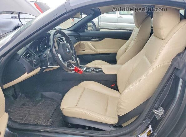 WBALL5C56G5A20405 2016 BMW Z4 Black Front interior view