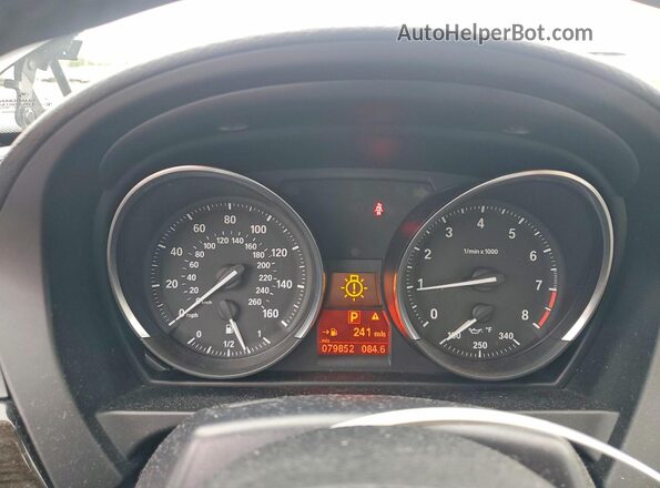 WBALL5C56G5A20405 2016 BMW Z4 Black Instrument cluster view