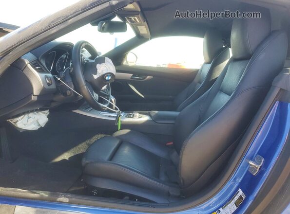 WBALL5C59G5A20656 2016 BMW Z4 Blue Vista interior delantera