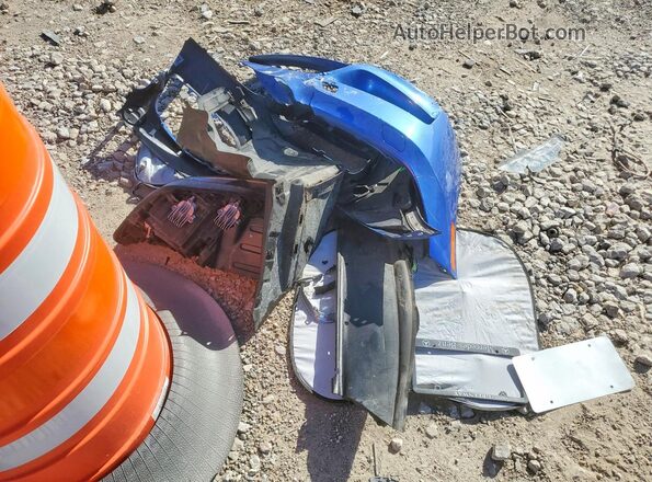 WBALL5C59G5A20656 2016 BMW Z4 Blue Vista del compartimento del motor