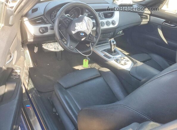 WBALL5C59G5A20656 2016 BMW Z4 Blue Vista del salpicadero