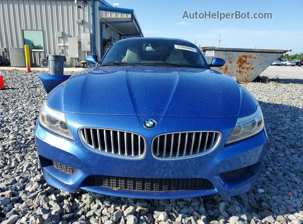 WBALM7C50GJ799426 2016 BMW Z4 Blue Вид спереду