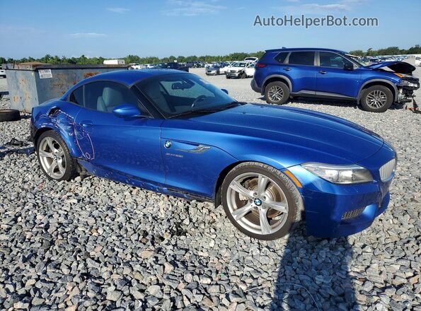 WBALM7C50GJ799426 2016 BMW Z4 Blue Передня права чверть