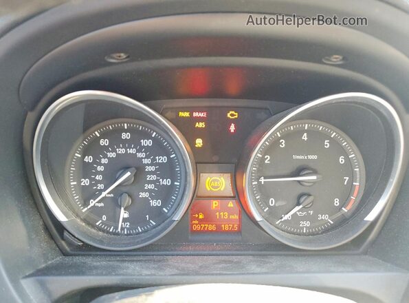 WBALM7C50GJ799426 2016 BMW Z4 Blue Вид щитка приладів