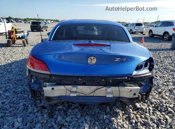 WBALM7C50GJ799426 2016 BMW Z4 Blue Вид ззаду