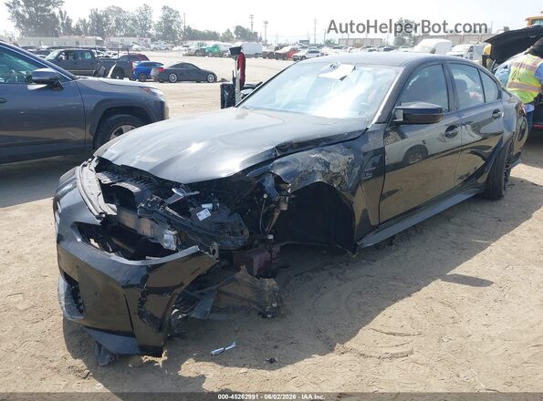 WBS23HJ06SFU60513 2025 BMW M3 Черный Передняя левая четверть