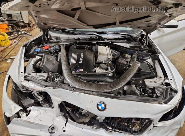 WBS2U7C03L7E99191 2020 BMW M2 Gray უკანა სალონის ხედი