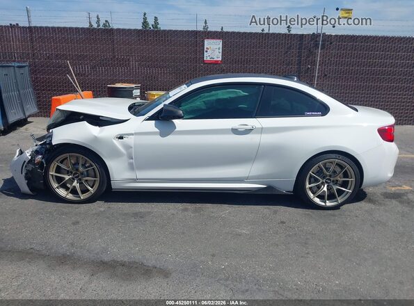 WBS2U7C07L7F02092 2020 BMW M2 White სალონის 360-გრადუსიანი ხედი