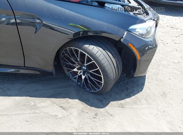 WBS2U7C51KVB08979 2019 BMW M2 Black Widok z przodu