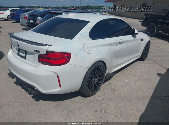 WBS2U7C54K7D01860 2019 BMW M2 White 