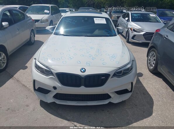 WBS2U7C54K7D01860 2019 BMW M2 White 