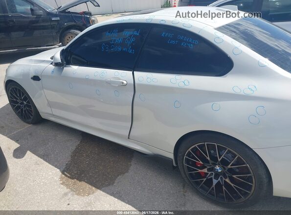 WBS2U7C54K7D01860 2019 BMW M2 White 