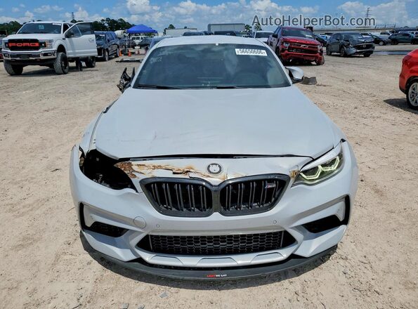 WBS2U7C57KVB09280 2019 BMW M2 Silver Vista frontal