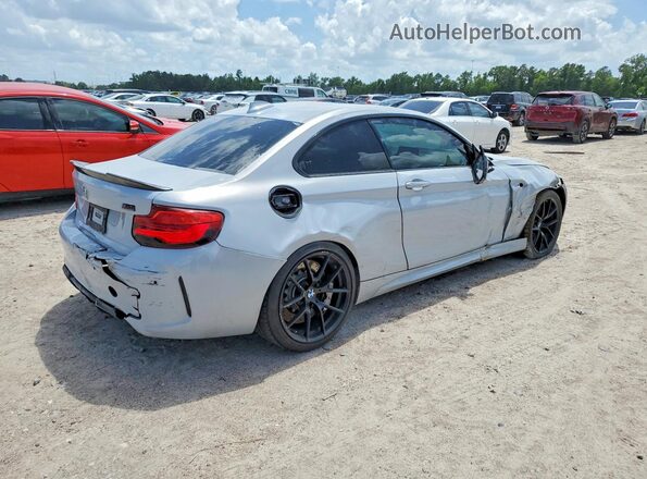WBS2U7C57KVB09280 2019 BMW M2 Silver Trasero derecho