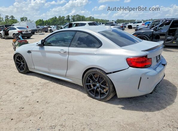 WBS2U7C57KVB09280 2019 BMW M2 Silver Trasero izquierdo