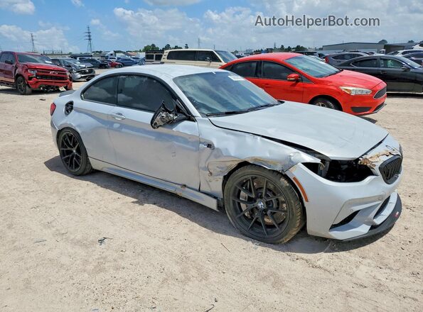 WBS2U7C57KVB09280 2019 BMW M2 Silver Delantero derecho