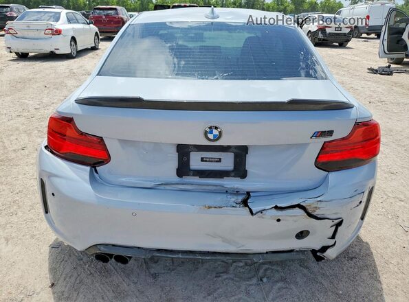 WBS2U7C57KVB09280 2019 BMW M2 Silver Vista trasera