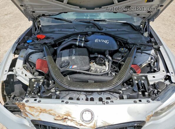 WBS2U7C57KVB09280 2019 BMW M2 Silver Vista interior trasera
