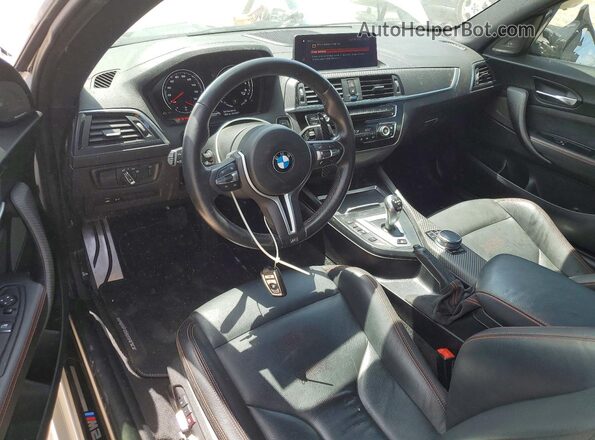 WBS2U7C57KVB09280 2019 BMW M2 Silver Vista del salpicadero