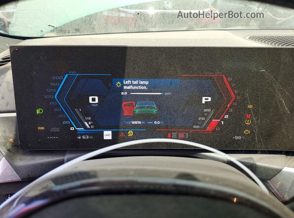 WBS33AY00RFT18587 2024 BMW M3 Green ხელსაწყოთა პანელის ხედი