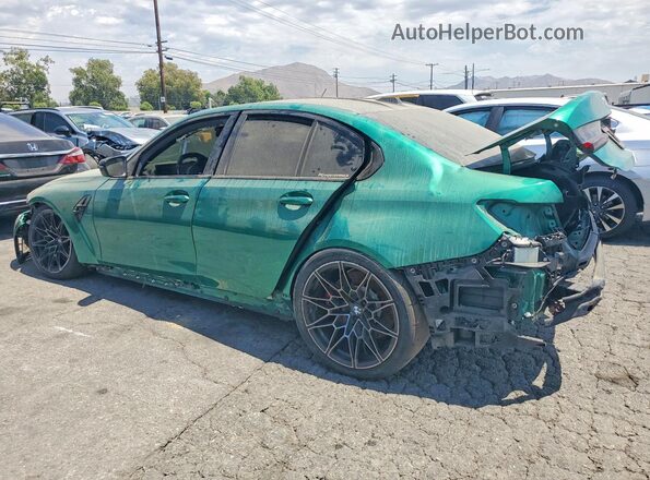 WBS33AY00RFT18587 2024 BMW M3 Green უკანა მარცხენა