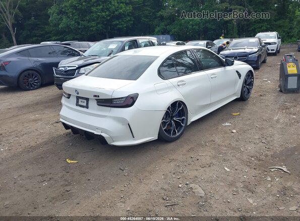 WBS33AY01PFN89946 2023 BMW M3 White Rear right