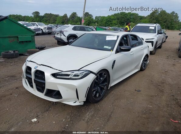 WBS33AY01PFN89946 2023 BMW M3 White Front left