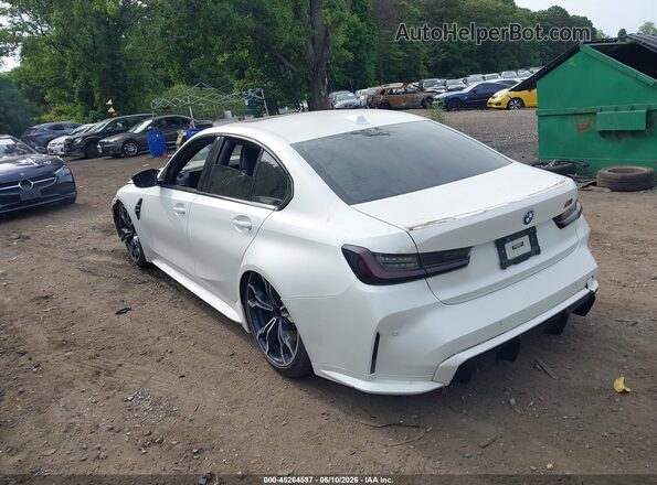WBS33AY01PFN89946 2023 BMW M3 White Rear left