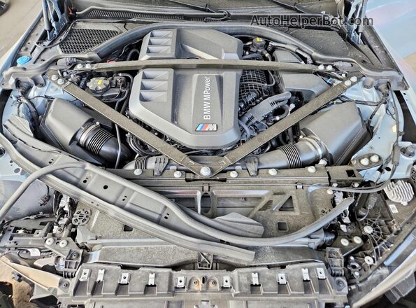 WBS33BA01NCJ47540 2022 BMW M4 Серый Вид задней части салона