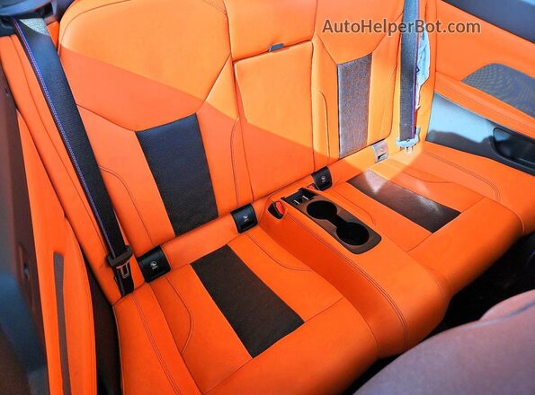 WBS33BA01NCJ47540 2022 BMW M4 Серый Вид задних сидений