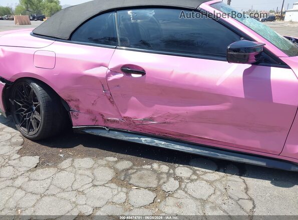 WBS33BA06PCL96306 2023 BMW M4 Pink Вид спереду