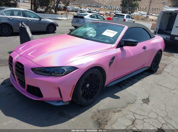 WBS33BA06PCL96306 2023 BMW M4 Pink Передня ліва чверть