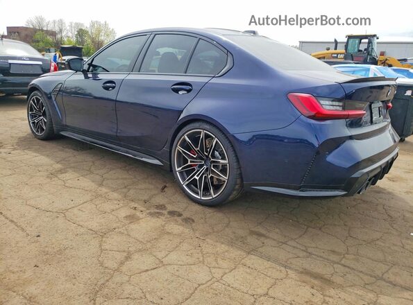 WBS33HJ01TFW31982 2026 BMW M3 Blue უკანა მარცხენა