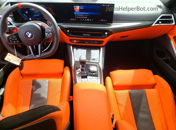 WBS33HJ01TFW31982 2026 BMW M3 Blue წინა პანელის ხედი