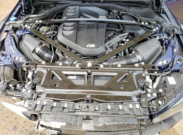 WBS33HJ01TFW31982 2026 BMW M3 Blue უკანა სალონის ხედი