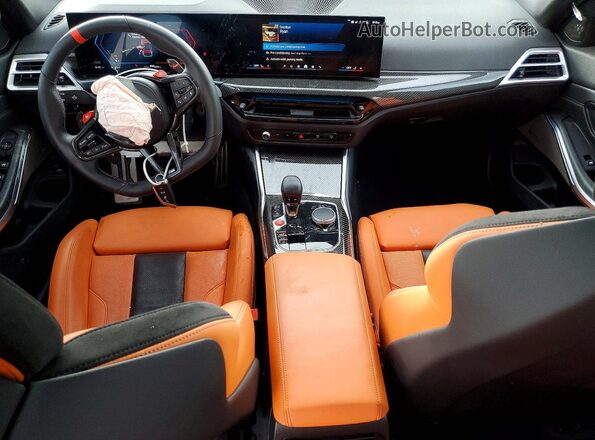 WBS33HJ07SFT89861 2025 BMW M3 Gray Widok deski rozdzielczej