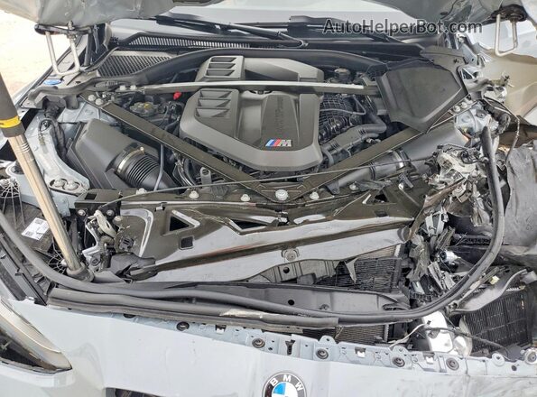 WBS33HJ07SFT89861 2025 BMW M3 Gray Widok wnętrza z tyłu