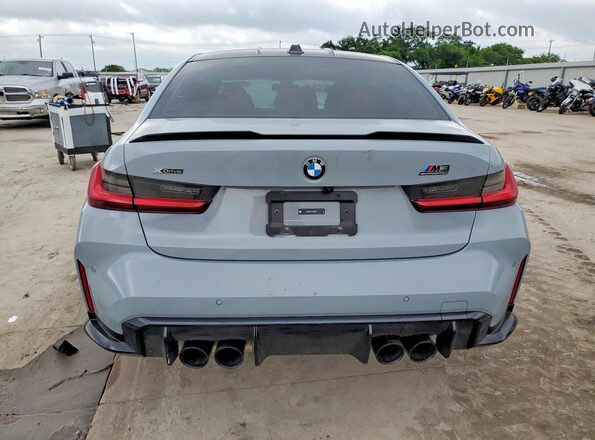 WBS33HJ07SFT89861 2025 BMW M3 Gray Widok z tyłu