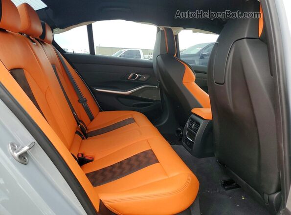 WBS33HJ07SFT89861 2025 BMW M3 Gray Widok tylnych siedzeń
