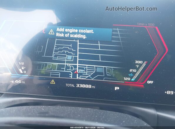 WBS33HJ0XSFU40785 2025 BMW M3 Gray Widok tylnych siedzeń